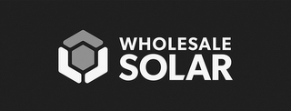 WHOLESALE SOLAR logo