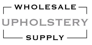 WHOLESALE UPHOLSTERY SUPPLY logo