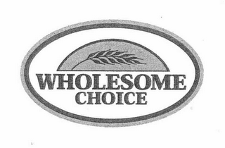 WHOLESOME CHOICE logo