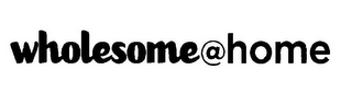 WHOLESOME@HOME logo