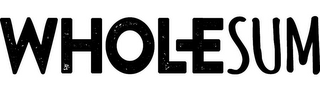 WHOLESUM logo