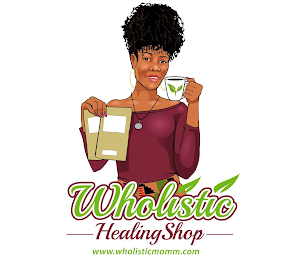 WHOLISTIC HEALING SHOP WWW.WHOLISTICMOMM.COM logo