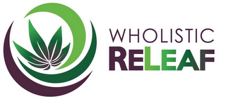 WHOLISTIC RELEAF logo