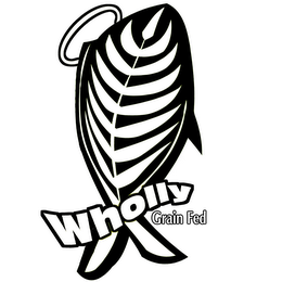 WHOLLY GRAIN FED logo