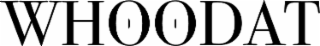 WHOODAT logo
