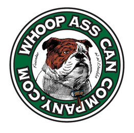 WHOOP ASS CAN COMPANY.COM FOUNDER W. W. CHUBBS WHOOP ASS logo