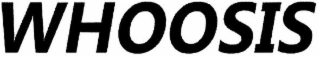 WHOOSIS logo