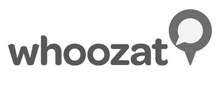 WHOOZAT logo