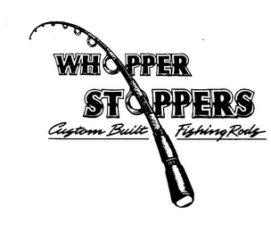 WHOPPER STOPPERS CUSTOM BUILT FISHING RODS logo