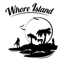 WHORE ISLAND logo