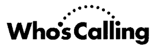 WHO'S CALLING logo