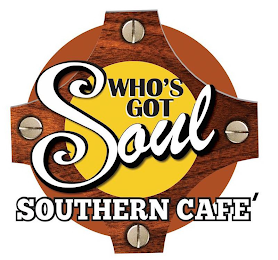 WHO'S GOT SOUL SOUTHERN CAFE logo
