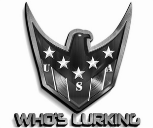 WHO'S LURKING USA logo