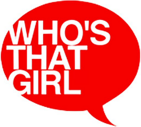 WHO'S THAT GIRL logo