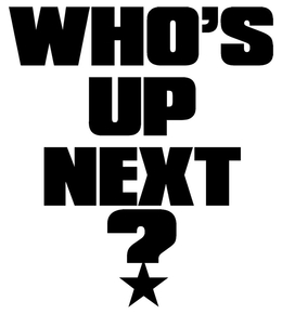 WHO'S UP NEXT? logo