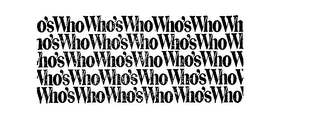 WHO'S WHO logo