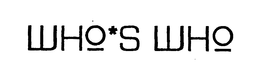 WHO*S WHO logo