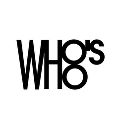 WHO'S WHO logo