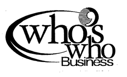 WHO'S WHO BUSINESS logo