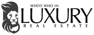 WHO'S WHO IN LUXURY REAL ESTATE logo