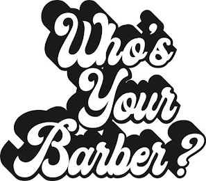 WHO'S YOUR BARBER? logo
