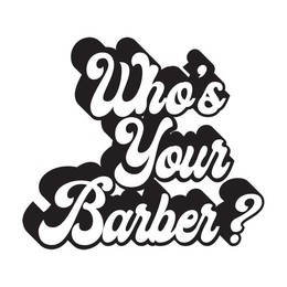 WHO'S YOUR BARBER? logo