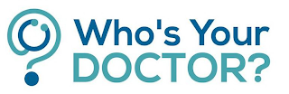 WHO'S YOUR DOCTOR logo