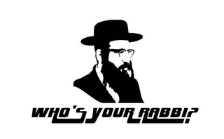 WHO'S YOUR RABBI? logo