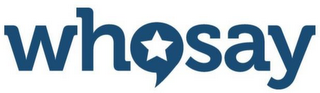WHOSAY logo