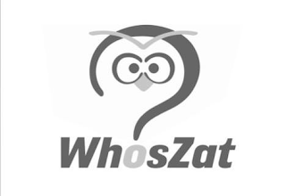 WHOSZAT logo