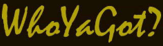WHOYAGOT? logo