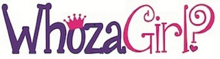 WHOZAGIRL? logo