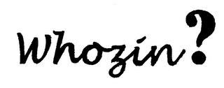 WHOZIN? logo