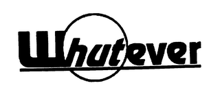 WHUTEVER logo