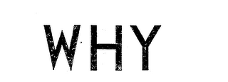 WHY logo