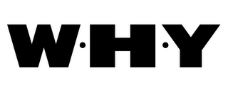 W·H·Y logo