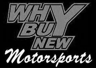 WHY BUY NEW MOTORSPORTS logo