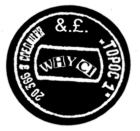 WHY CI &.£. "TOPOC 1" 20366 logo