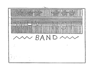 WHY NOT BAND logo