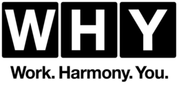 WHY WORK. HARMONY. YOU. logo