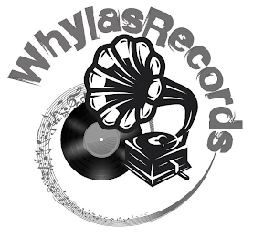WHYLAS RECORDS logo