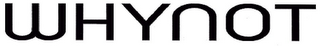 WHYNOT logo