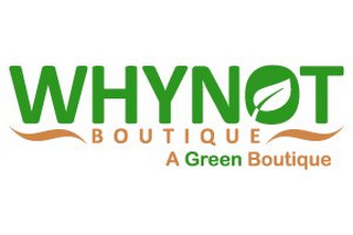 WHYNOT BOUTIQUE A GREEN BOUTIQUE logo