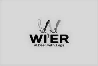 WI ER A BEER WITH LEGS logo