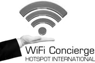 WI-FI CONCIERGE HOTSPOT INTERNATIONAL logo