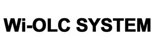 WI-OLC SYSTEM logo