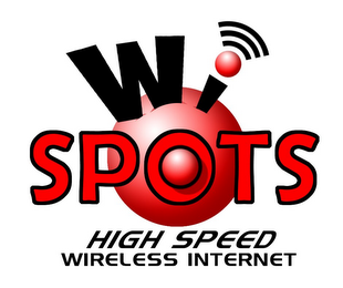 WI SPOTS HIGH SPEED WIRELESS INTERNET logo