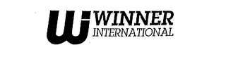 WI WINNER INTERNATIONAL logo