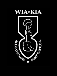 WIA KIA ALL GAVE SOME SOME GAVE ALL logo