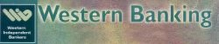 WIB WESTERN INDEPENDENT BANKERS WESTERN BANKING logo